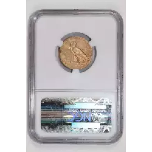 1911-S $5 GOLD INDIAN HALF EAGLE NGC MS61