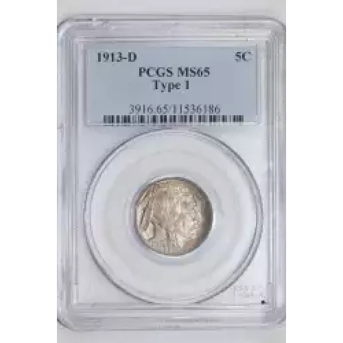 1913-D 5C Type 1