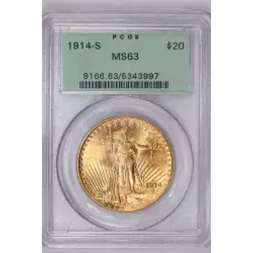 1914-S $20