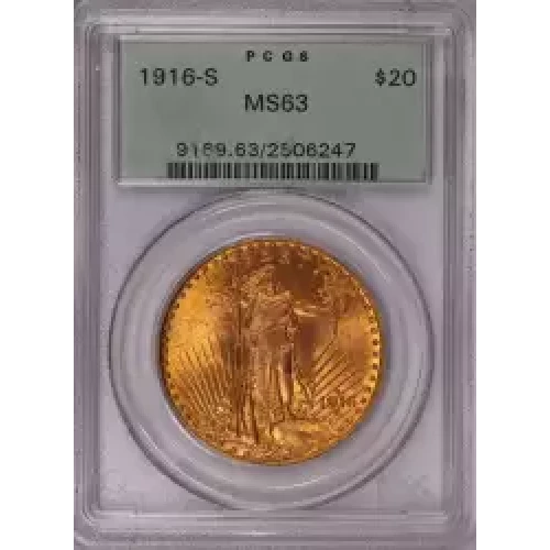 1916-S $20