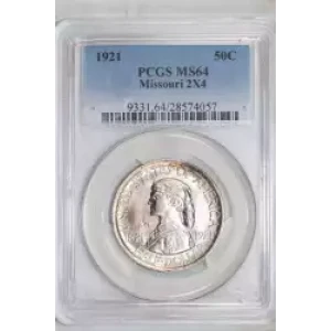 1921 50C Missouri, 2X4