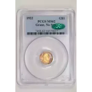 1922 G$1 Grant, No Star