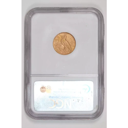 1925-D $2.5 GOLD INDIAN QUARTER EAGLE NGC MS65 (2)