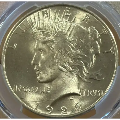1926-D PEACE DOLLAR PCGS MS64 (3)