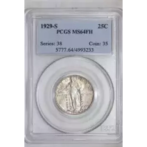 1929-S 25C, FH