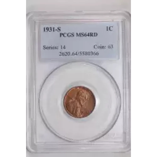 1931-S 1C, RD