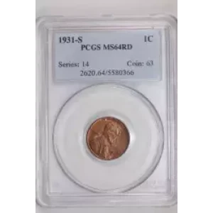 1931-S 1C, RD