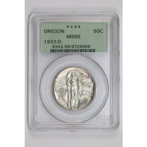1933-D 50C Oregon