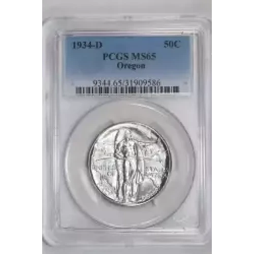 1934-D 50C Oregon