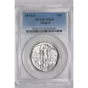 1934-D 50C Oregon