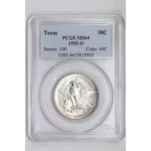 1935-D 50C Texas