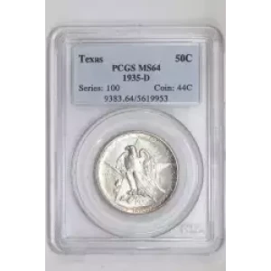 1935-D 50C Texas