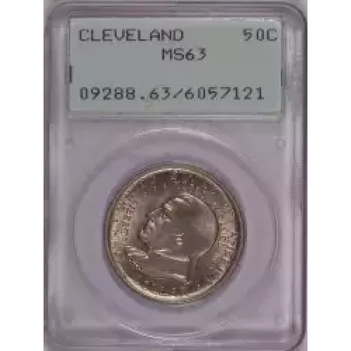 1936 50C Cleveland
