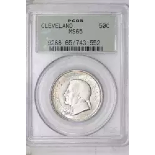 1936 50C Cleveland