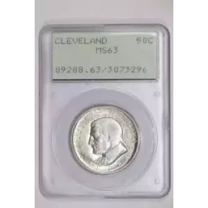 1936 50C Cleveland
