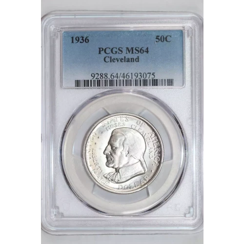 1936 50C Cleveland