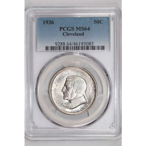 1936 50C Cleveland