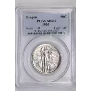 1936 50C Oregon