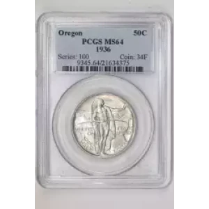 1936 50C Oregon