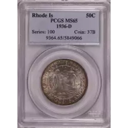 1936-D 50C Rhode Island