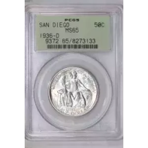 1936-D 50C San Diego