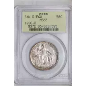 1936-D 50C San Diego