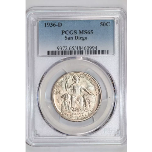 1936-D 50C San Diego