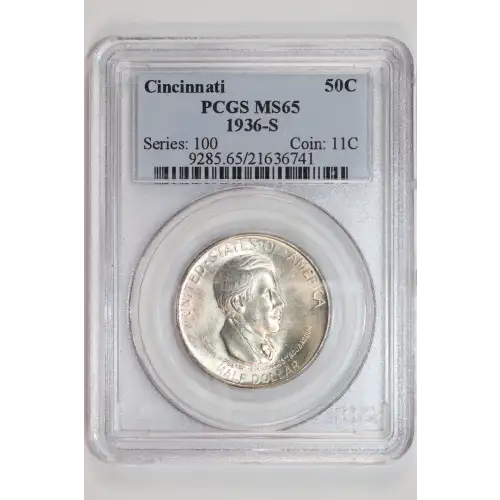 1936-S 50C Cincinnati