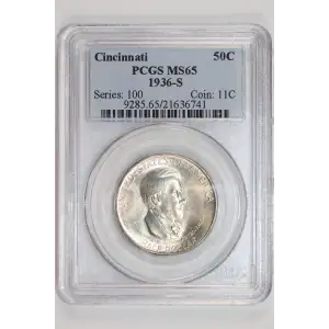 1936-S 50C Cincinnati