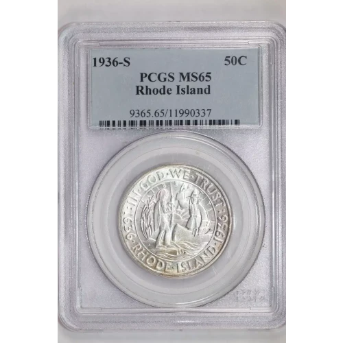 1936-S 50C Rhode Island