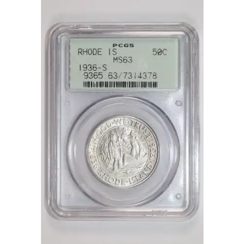 1936-S 50C Rhode Island