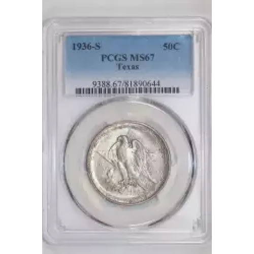 1936-S 50C Texas