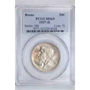 1937-D 50C Boone