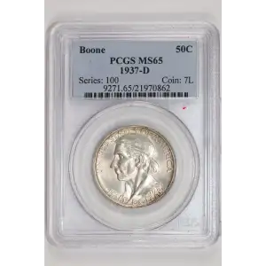 1937-D 50C Boone