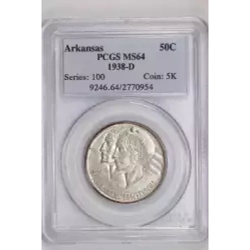 1938-D 50C Arkansas