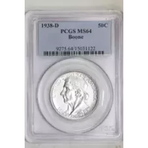 1938-D 50C Boone