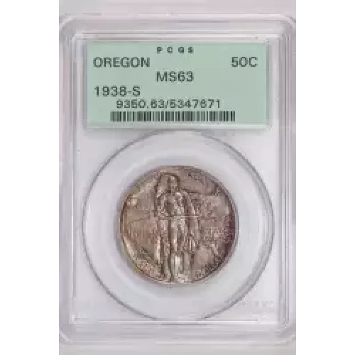 1938-S 50C Oregon