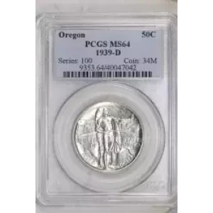 1939-D 50C Oregon