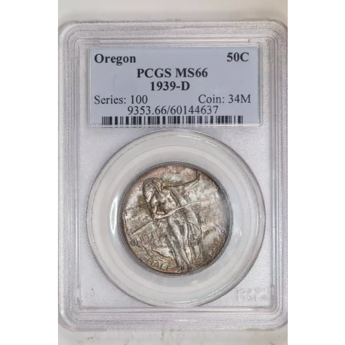 1939-D 50C Oregon