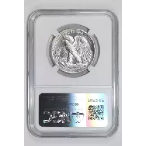 1940 PROOF WALKING LIBERTY HALF DOLLAR NGC PR66 - PQ, WHITE COIN! (2)