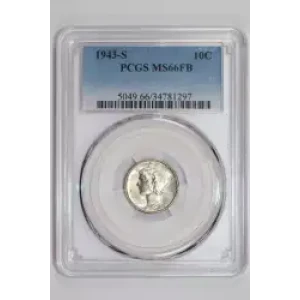 1943-S 10C, FB
