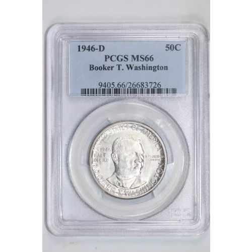 1946-D 50C Booker T. Washington