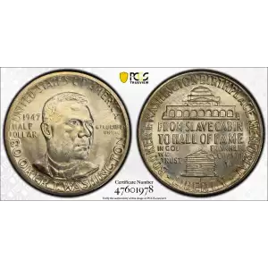 1947-D 50C Booker T. Washington