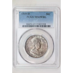 1949-D 50C, FBL