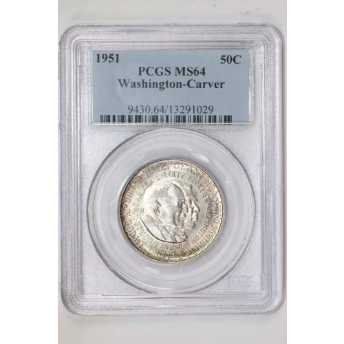 1951 50C Washington-Carver