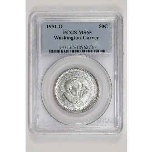 1951-D 50C Washington-Carver