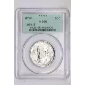 1951-S 50C Booker T. Washington