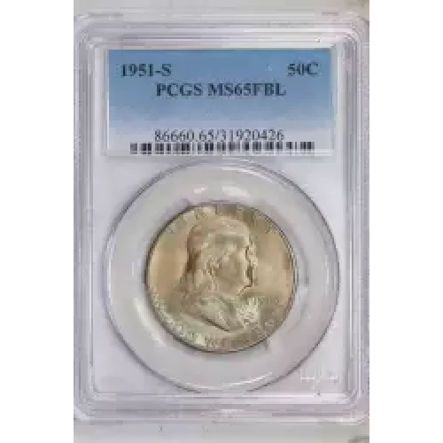 1951-S 50C, FBL