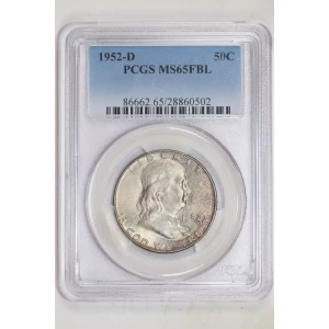 1952-D 50C, FBL