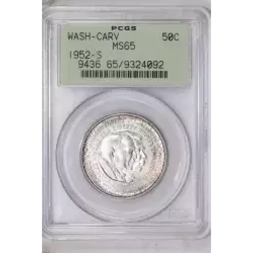 1952-S 50C Washington-Carver